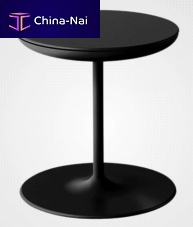 Contemporary pedestal table TOIplywoodaluminumpolyurethane base