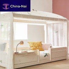 White children's bedroom furniture set FAIRY DUST pinklacquered woodgirl's