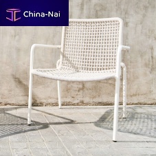 Contemporary chair AZUREoutdooraluminiumpolypropylene