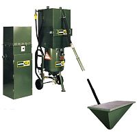 Abrasive material recovery system IND200Pvacuum