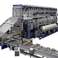 Process sterilizer ACCT Seriessteamhorizontalautomatic