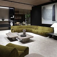 Contemporary coffee table ERNESTelmmarblegranite