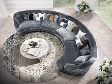Modular sofa Elisir semicirculartraditionalfabric