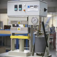 Manual press hydraulichand-operatedwith heating plates