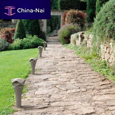 Garden bollard light CORNET B/52for public spacescontemporaryaluminum