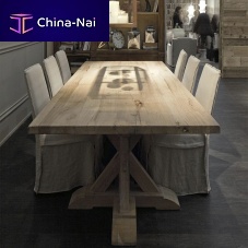 Design table PORTLANDoakwooden baserectangular