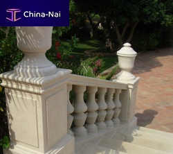 Natural stone balustrade baroutdoorindoor