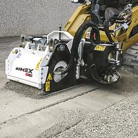 Floor planer PLC 24for excavators