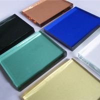 Tinted glass sheet