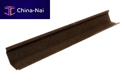 V-shaped roof gutter METAL VALLEY