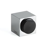 Brass door stop CUBOsatin
