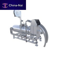Mussel food cleaning machine drum