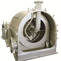 Pusher centrifuge processfloor-standinghorizontal