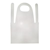 Unisex medical apron 137-1-20Apolyethylenedisposablewhite