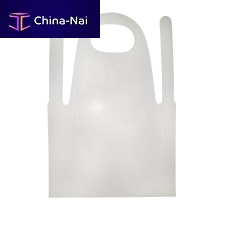 Unisex medical apron 137-1-20Apolyethylenedisposablewhite