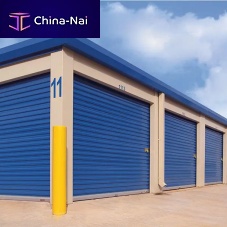 Roll-up garage door 1 seriespainted steelgalvanizedautomatic