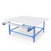 Fabric unwinder SK-180for wide materialsmanualroller