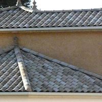 Interlocking roof tile OMEGA STE FOYcurvedlargeclay