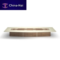 Contemporary conference table PRESIDENTwood veneerrosewoodmelamine
