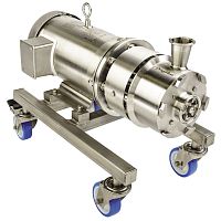 Rotor-stator mixer Dynashear®in-linesolid/liquidpowder