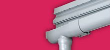 Aluminum roof gutter PRORIN® BR/AL