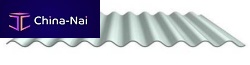 Corrugated sheet metal FISCHERWELLE SINUS 27aluminumfor bridge construction