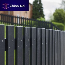 Recycled plastic fence louveredgardenfor green spaces