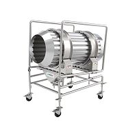 Enrober for the food industry stainless steel