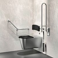 Stainless steel grab bar 508 seriesangledwall-mountedcommercial