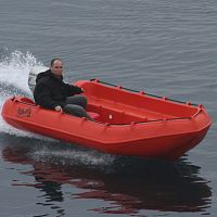 Outboard small boat 370openside consolesport-fishing