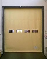 Roll-up industrial door R21sheet steelgalvanised steelPVC