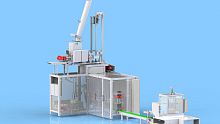 Vertical bagging machine VSFvacuumautomaticfor the food industry