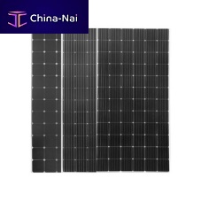 Monocrystalline silicon solar panel polycrystalline siliconblackon glass