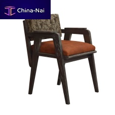 Contemporary chair PLICHONindoorfabricoak base