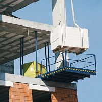 Lifting platform loadingtransferfor construction site
