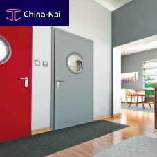 Interior door SEAMLESSgalvanised steelswingcontemporary