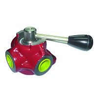 Ball valve BZ manualleverselector