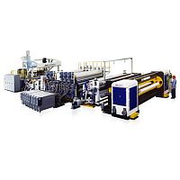 Cast-film extrusion line JSW1 seriessheetfor PEplastic film
