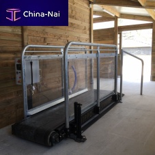 Walk veterinary treadmill for horses