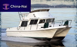 Catamaran express cruiser PACIFIC 3200inboardflybridge6-berth