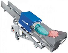 Inclined conveyor beltmesh belttransport