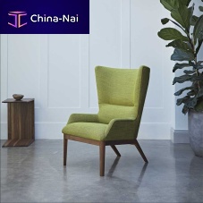 Contemporary armchair FRIDAfabricwinghigh-back