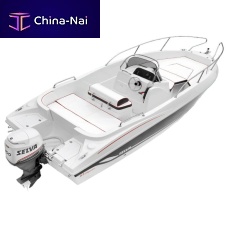 Outboard center console boat 5.7 ELEGANCEfiberglass7-person max.sundeck