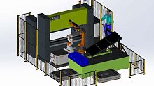 Robotic bending cell electricautomatic