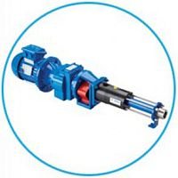Progressive cavity pump for chemicalselectricself-priming