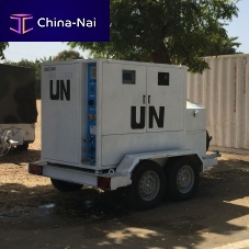 Mobile water treatment plant WATERTECH DWE SWmetalwith filtercompact