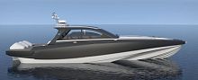Outboard express cruiser BLADERUNNER 45 GTOtriple-enginehard-topcarbon