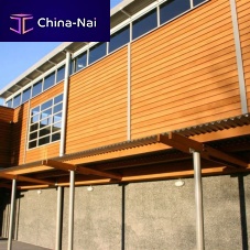 Sheet cladding WESTERN RED CEDAR BEVEL woodenribbed