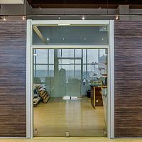 Interior door glassswingglazed