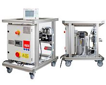 Electrically-powered hydraulic power unit HK32-001, HK32-002 serieswheel-mounted